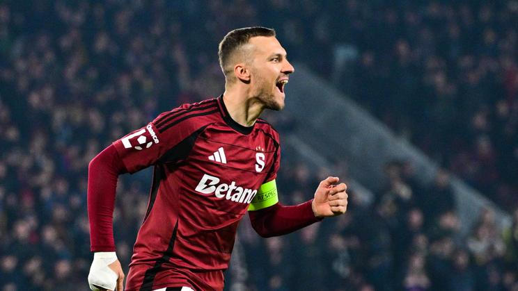 Sport-fotbal-první-24. kolo-Sparta-Ostrava-FASTPIX, 1. liga