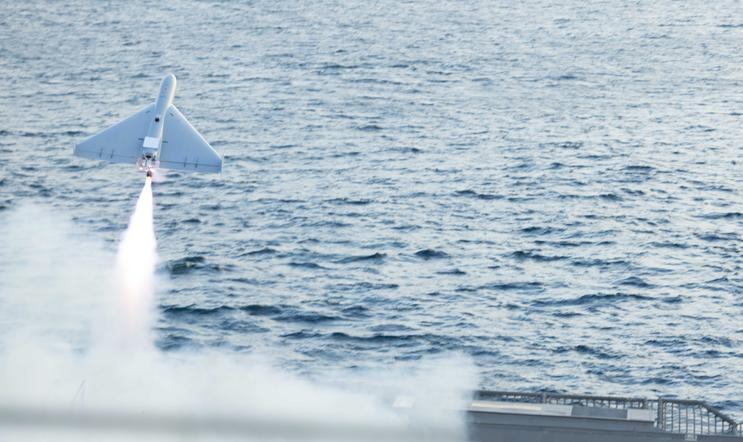U.S. Navy in Middle East Employs Attack Drone at Sea for First Time