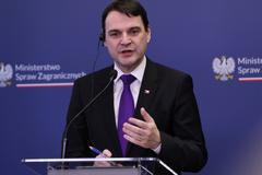 Polish and Czech foreign ministers meeting in Warsaw