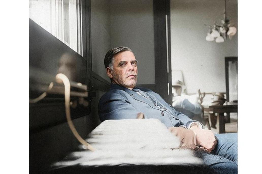 Chicagský policejní šéf John McWeeny, 1911. Řídil pátrání po Elsie Paroubek, které zahrnovalo razie v romských táborech a italských čtvrtích.