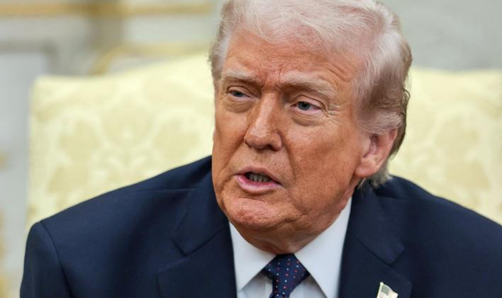 U.S. President Trump and German Chancellor Merz meet at the White House in Washington