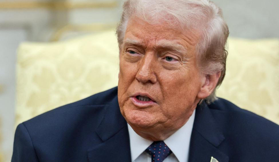 U.S. President Trump and German Chancellor Merz meet at the White House in Washington