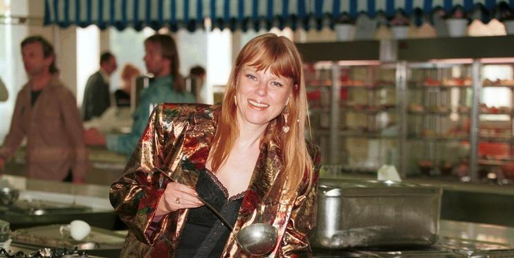 Herečka Lenka Kořínková, 1996