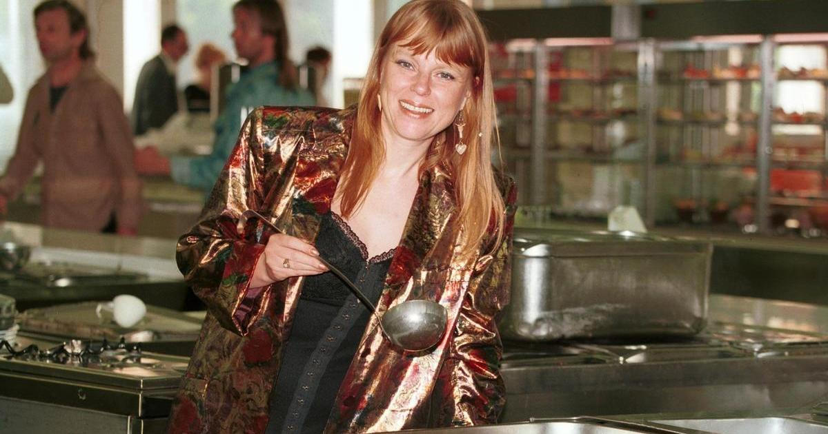 Herečka Lenka Kořínková, 1996