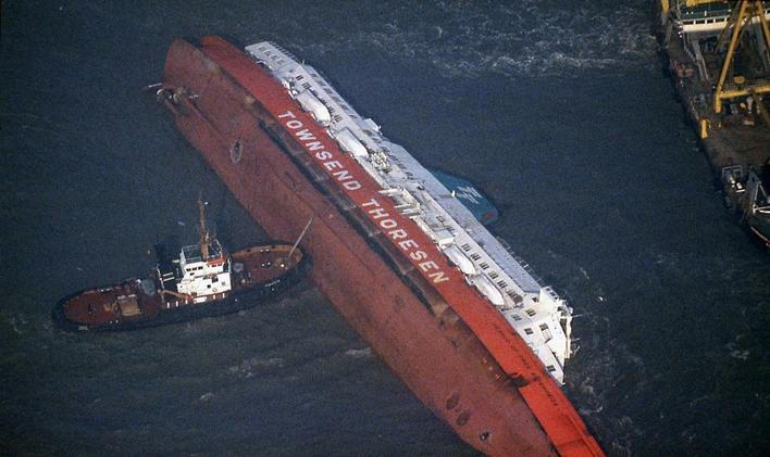 Zeebrugge Ferry Disaster, English Channel