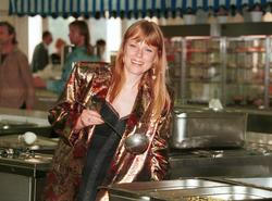 Herečka Lenka Kořínková, 1996