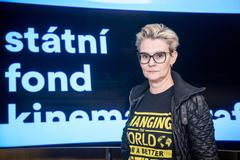 Praha, 12.10.2023, Rozstřel, iDNES, podcast, Helena Bezděk Fraňková, ředitelka, Státní fond kinematografie. Moderuje Monika Zavřelová.