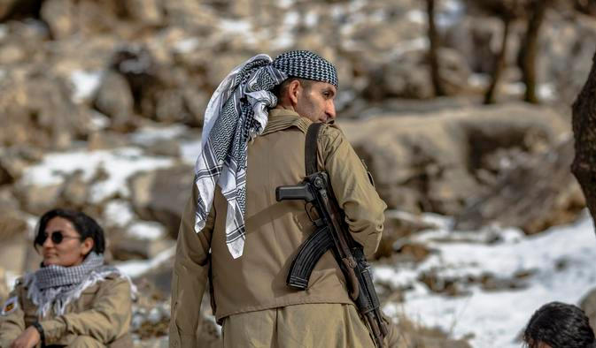 KDPI Military Drill Iraq January 15