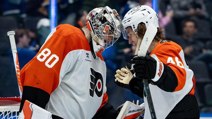 Flyers Canucks Hockey