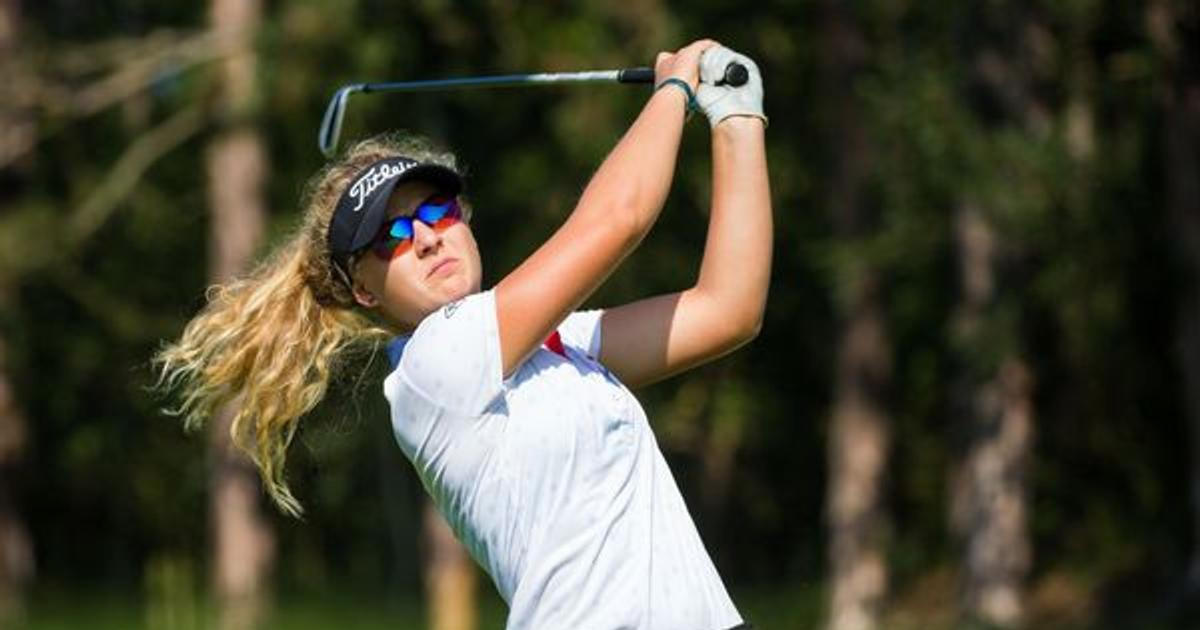 Česká senzace v Austrálii. Golfistka Kousková vévodí elitnímu světovému turnaji