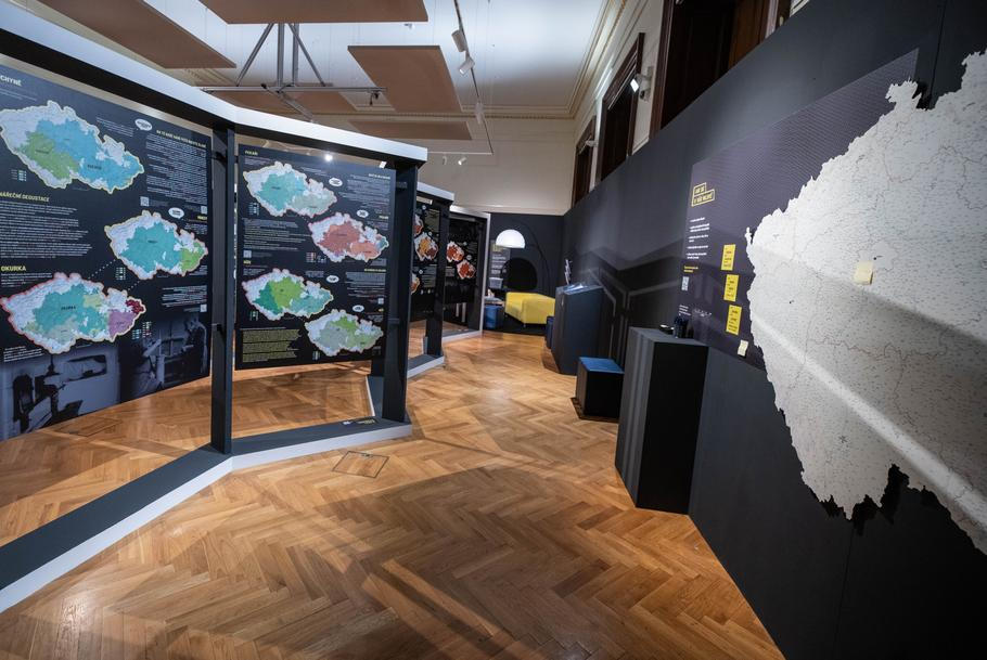 Výstava Nářečí - panely