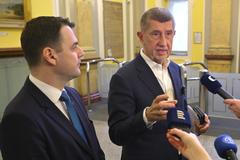 Petr Macinka, ministr zahraničí, Andrej Babiš, premiér, politik