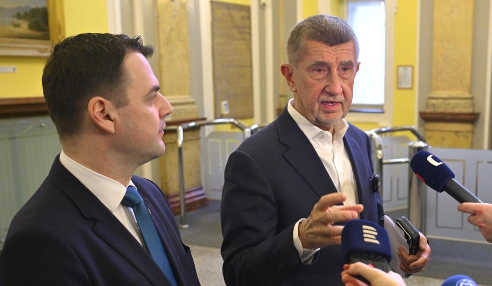 Petr Macinka, ministr zahraničí, Andrej Babiš, premiér, politik