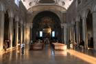 Rome, Italy - November 3, 2024: San Pietro in Vincoli (Saint Peter in Chains) is a Roman Catholic titular church and minor basilica in Rome.