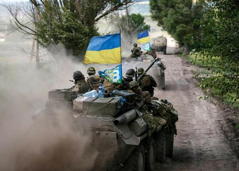 Ukrajinská armáda u Slavjansku