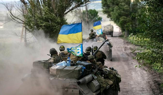 Ukrajinská armáda u Slavjansku