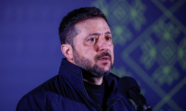 Ukrainian President Zelenskiy shares iftar with Ukrainian Muslim soldiers in Kyiv