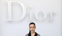 Livia Nunes Marquesová na přehlídce módního domu Dior