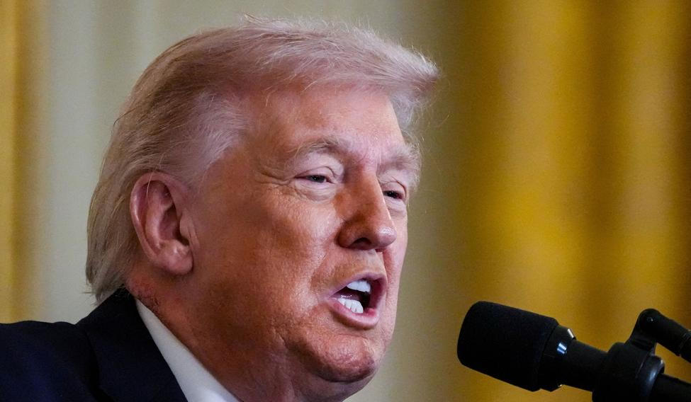 FILE PHOTO: U.S. President Donald Trump attends a Medal of Honor ceremony at the White House