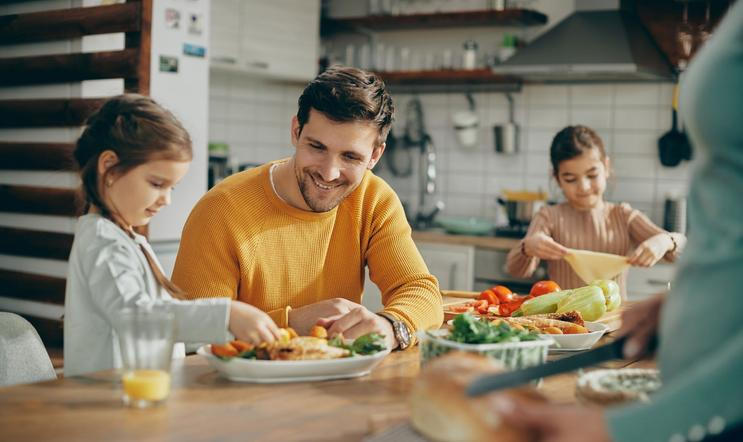 rodina, jidlo