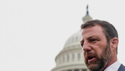 FILE PHOTO: Trump taps US Senator Mullin to replace Noem as DHS chief