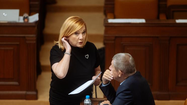 Schůze Poslanecké sněmovny, Alena Schillerová, Andrej Babiš