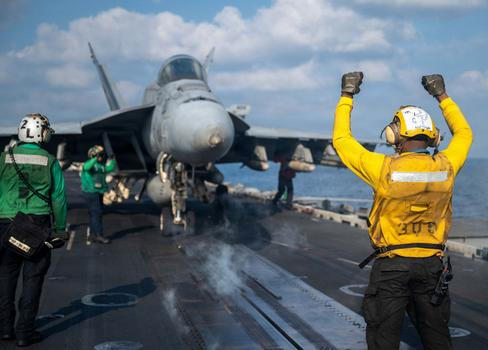 USS Abraham Lincoln supports Operation Epic Fury