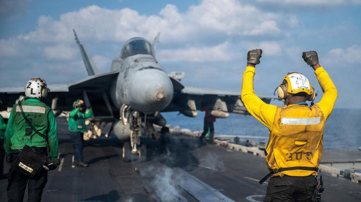 USS Abraham Lincoln supports Operation Epic Fury