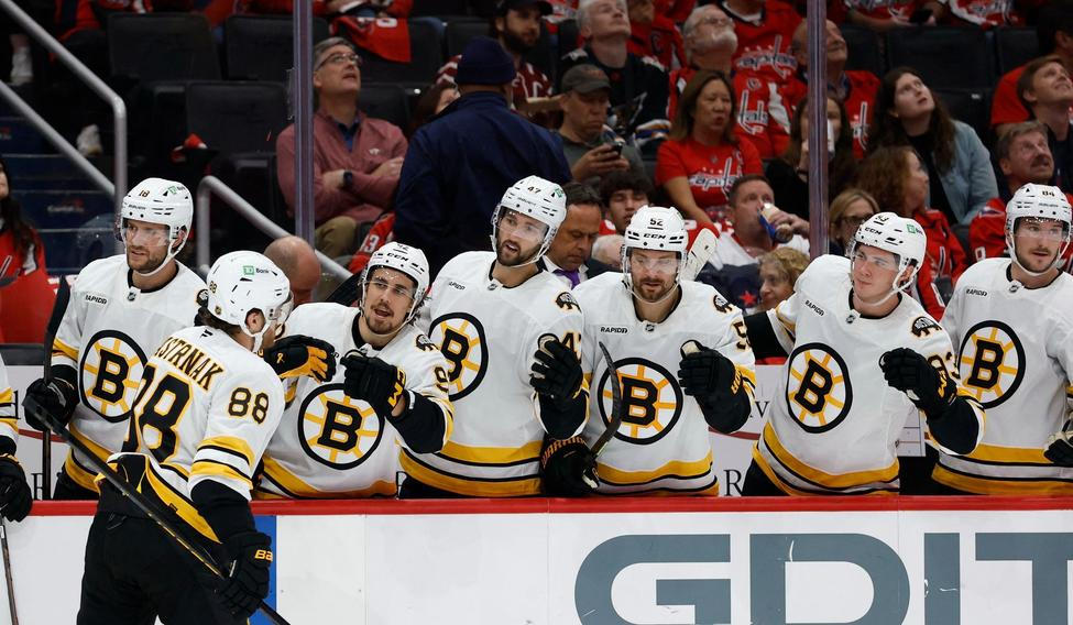 David Pastrňák slaví gól