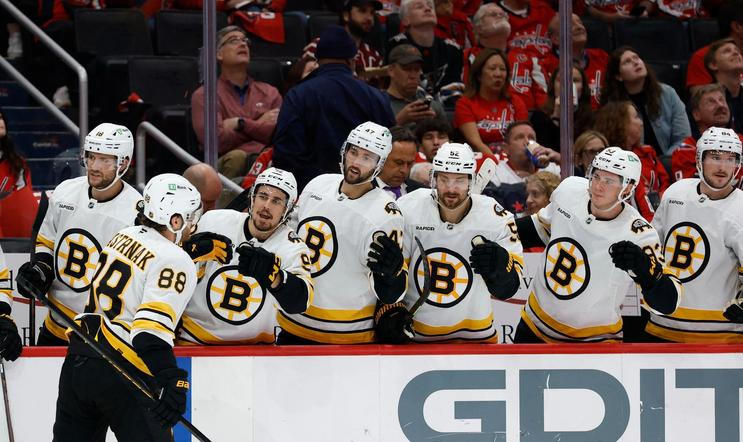 David Pastrňák slaví gól