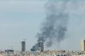 FILE PHOTO: Smoke rises above Riyadh, amid the U.S.-Israeli conflict with Iran