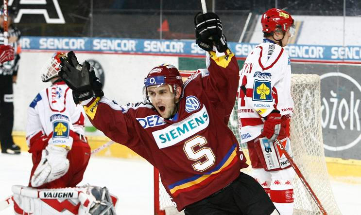 Jiří Vykoukal odehrál ve sparťanském dresu 12 sezon.