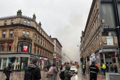Britain Glasgow Fire
