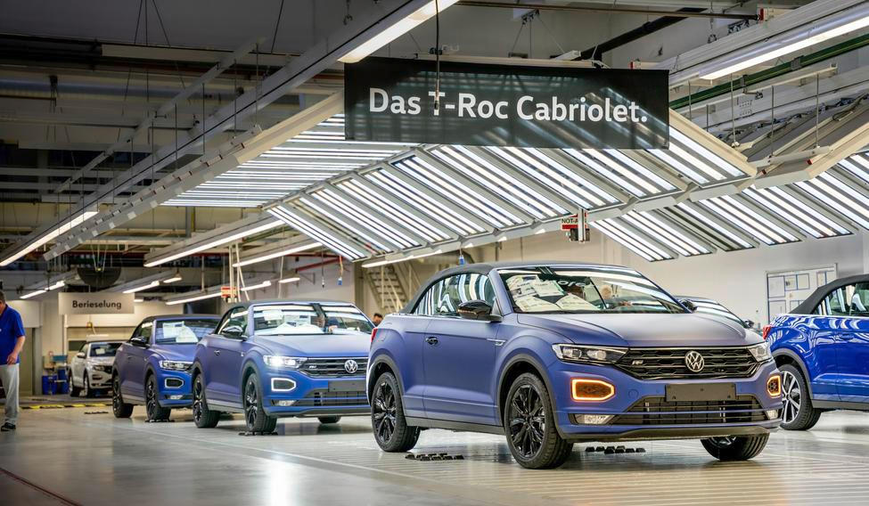 Výrobu kabrioletů na základě T-Rocu vystřídá v Osnabrücku brzy vojenská produkce.