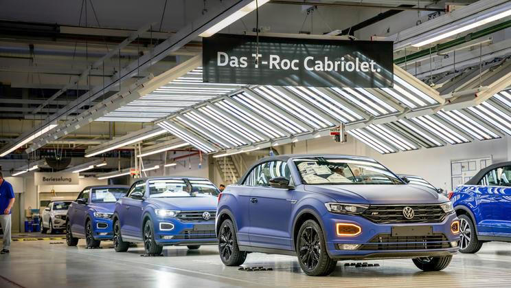 Výrobu kabrioletů na základě T-Rocu vystřídá v Osnabrücku brzy vojenská produkce.