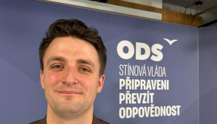 Sedmadvacetiletý Štěpán Slovák je vycházející hvězdou ODS.