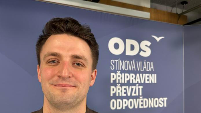 Sedmadvacetiletý Štěpán Slovák je vycházející hvězdou ODS.
