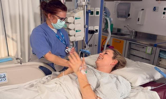  Lindsey Vonnová v péči lékařů