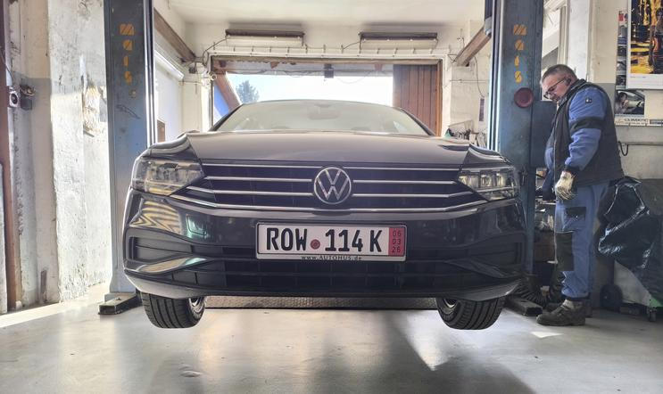 Volkswagen Passat z Německa