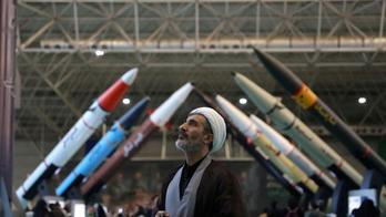 FILE PHOTO: An Iranian cleric visits the Islamic Revolutionary Guard Corps (IRGC) Aerospace Force Museum in Tehran