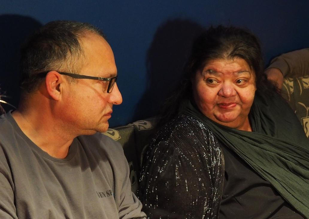 Věra Bílá s režisérem snímku Davidem Vondráčkem