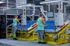 Škoda Auto, výrobní hala, výroba, produkce --- Škoda Auto, battery systems assembly hall, production hall, opening