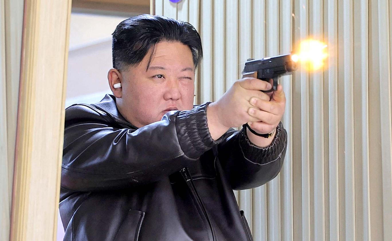 North Korean leader Kim Jong Un visits munitions factory