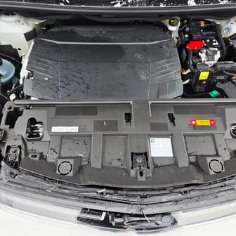 Pod přední kapotou frunk nečekejte, schovává se tam technika elektrického pohonu.