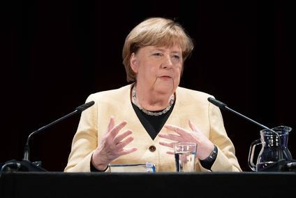 Angela Merkel liest in der Lichtburg