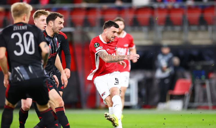 UEFA Conference League - Round of 16 - First Leg - AZ Alkmaar v Sparta Prague