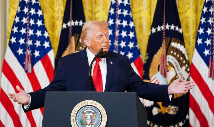 Americký prezident Donald Trump. Foto z 12. března 2026.