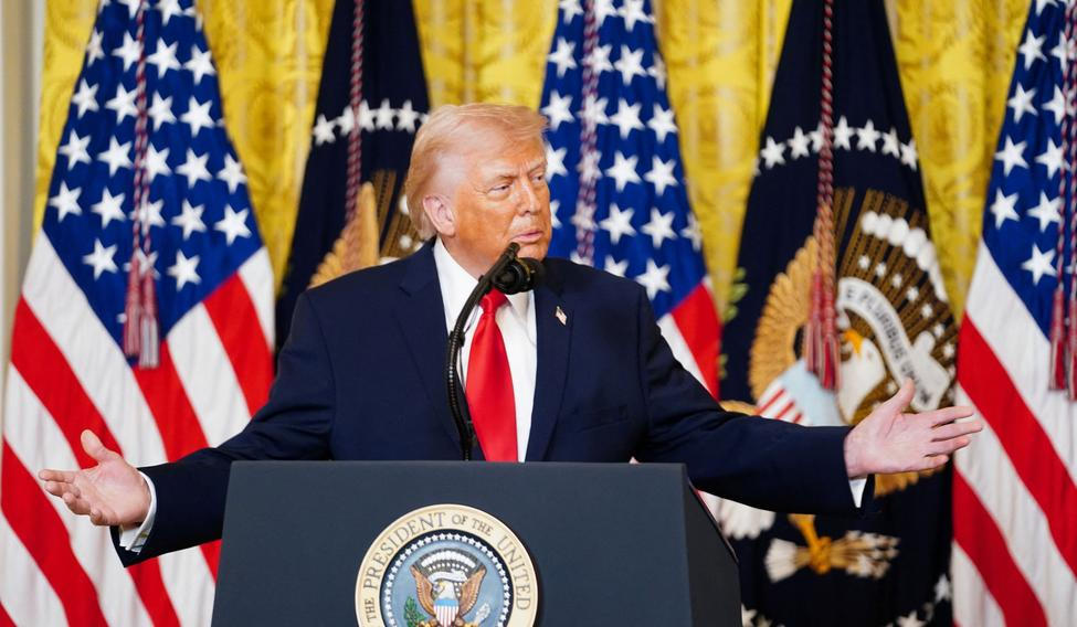 Americký prezident Donald Trump. Foto z 12. března 2026.