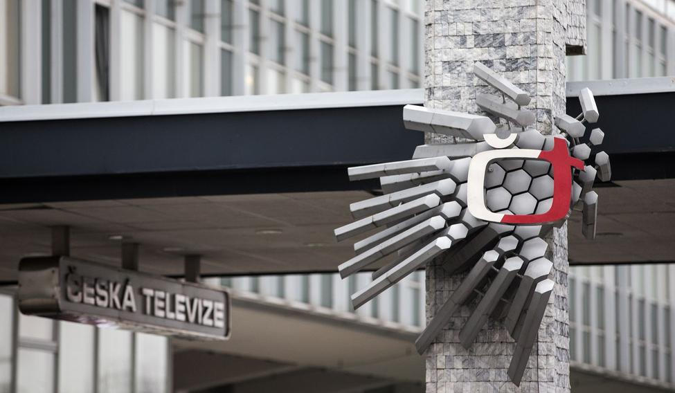 Česká televize / Logo / Kavčí hory / Televize / Nápis / Ilustrační snímek / Economia