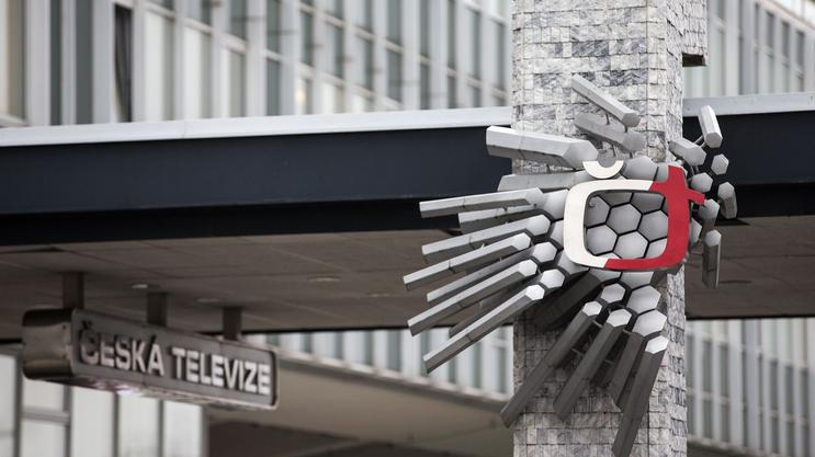 Česká televize / Logo / Kavčí hory / Televize / Nápis / Ilustrační snímek / Economia